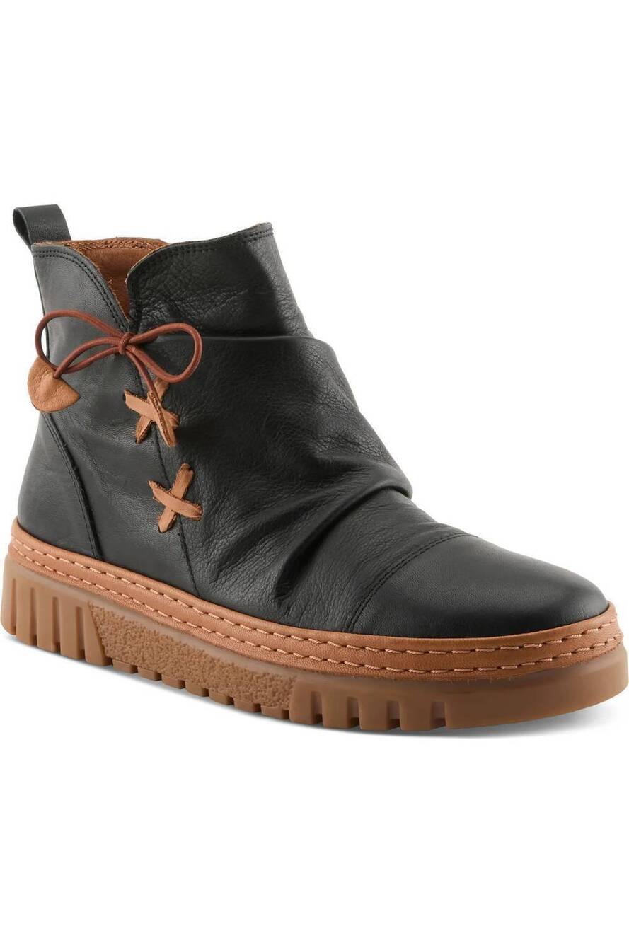 NEW SPRING STEP SHOES women's vandis ankle bootie in black